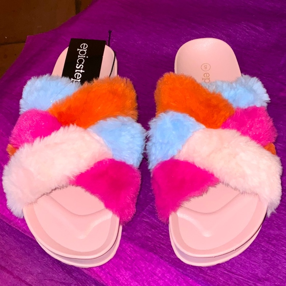 House slippers fluffy
